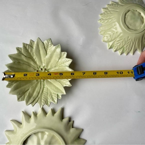 Duncan Poinsettia Plate and Bowls - Picture 8 of 11